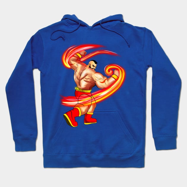 ZANGIEF (Double Lariat) Hoodie by speciezasvisuals